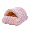 Cocoa Yacht Club Warm Cat Bed with Detachable Cat Sleeping Bag