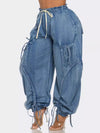 Cocoa Yacht Club Drawstring Denim Pants