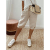 Cocoa Yacht Club American Vintage Solid Lace Up Shorts