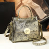 Cocoa Yacht Club Faux Alligator Shoulder Bag