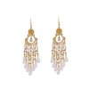 Cocoa Yacht Club Vintage Water Droplet Tassel Earrings