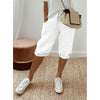 Cocoa Yacht Club American Vintage Solid Lace Up Shorts