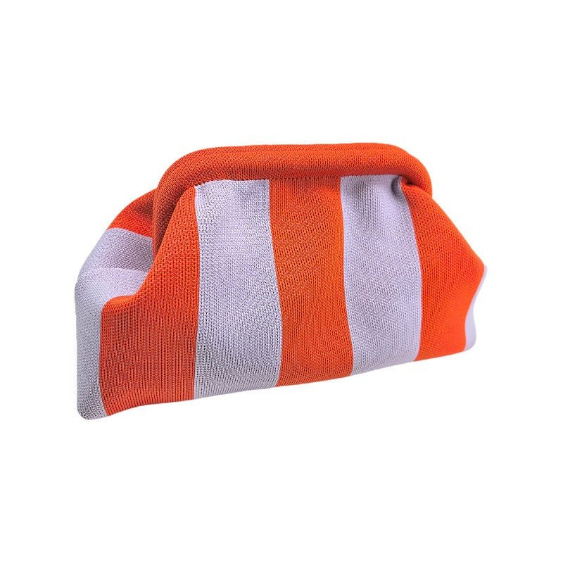 Cocoa Yacht Club Knit Clutch Bag