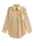 Cocoa Yacht Club Khaki Tassel Blouse