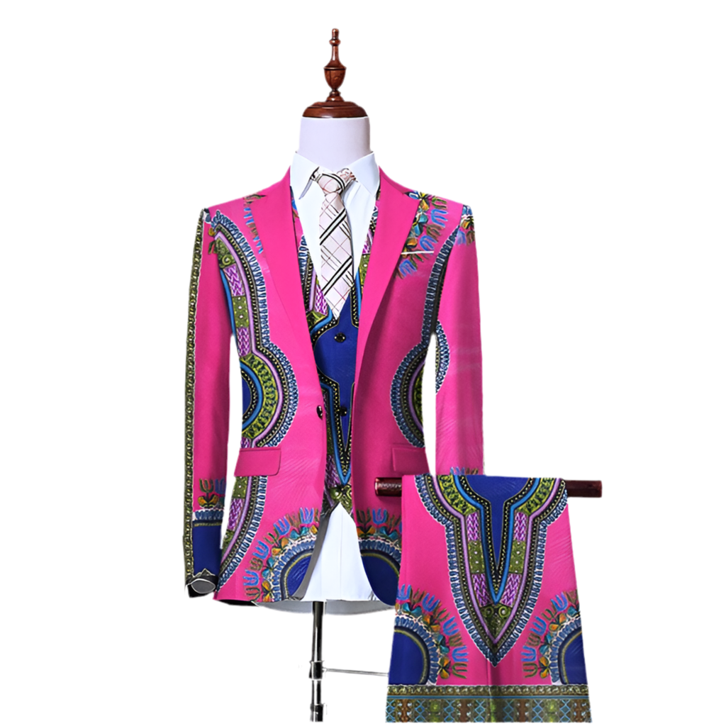 Cocoa Yacht Club 3PC African Retro Suit