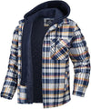 Cocoa Yacht Club Winter Heavy Cotton Plaid Hooded Jacket