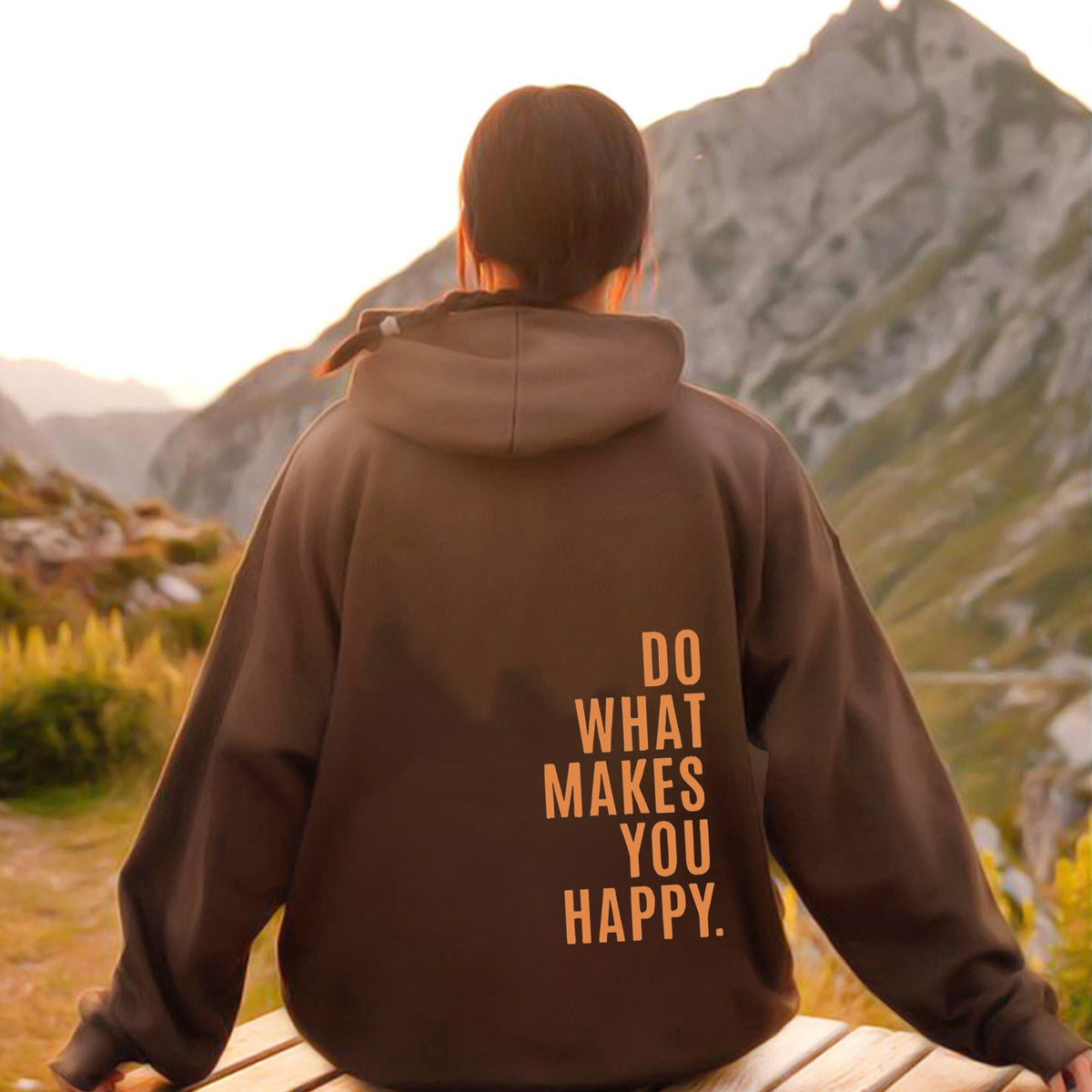 XS ---5XL Do What Makes You Happy Hooded Sweatshirt