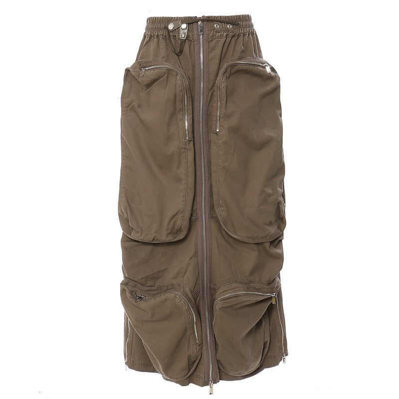 Cocoa Yacht Club Camo Zipper Skirt