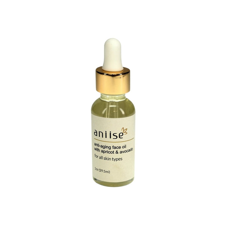 ANIISE Anti – Aging Face Oil with Apricot and Avocado, For All Skin Types - Made in USA – 1 oz Cocoa Yacht Club