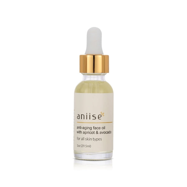 ANIISE Anti – Aging Face Oil with Apricot and Avocado, For All Skin Types - Made in USA – 1 oz Cocoa Yacht Club