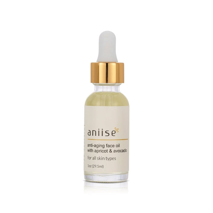 ANIISE Anti – Aging Face Oil with Apricot and Avocado, For All Skin Types - Made in USA – 1 oz Cocoa Yacht Club