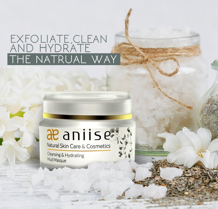 ANIISE – Cleansing and Hydrating Mud Mask for Face - Seaweed Mud Face Mask for All Skin Types - 1.7 oz Cocoa Yacht Club