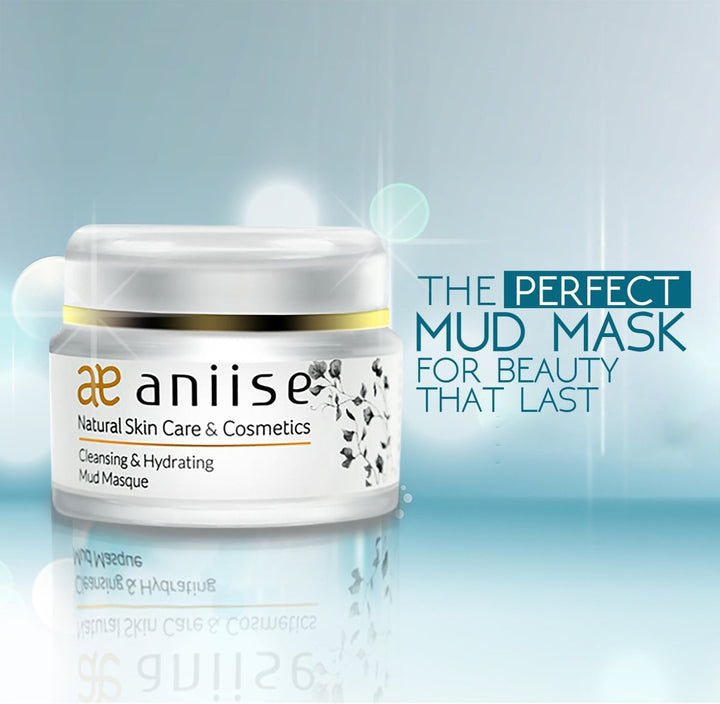 ANIISE – Cleansing and Hydrating Mud Mask for Face - Seaweed Mud Face Mask for All Skin Types - 1.7 oz Cocoa Yacht Club