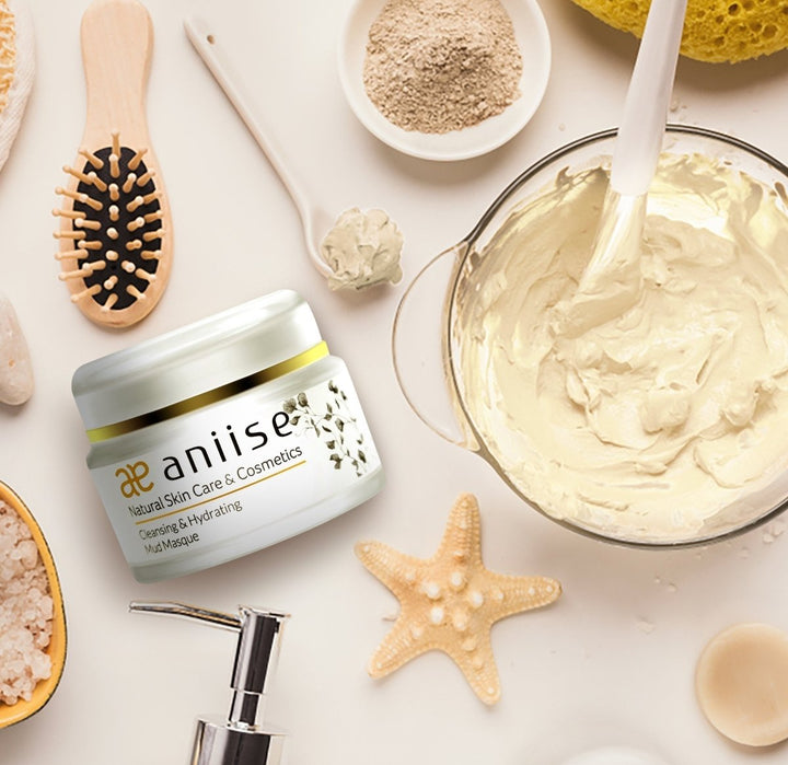 ANIISE – Cleansing and Hydrating Mud Mask for Face - Seaweed Mud Face Mask for All Skin Types - 1.7 oz Cocoa Yacht Club