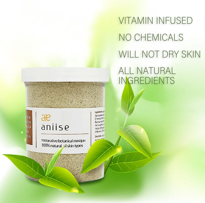 ANIISE - Restorative Botanical Face Mask - Loaded with Vitamin C, E and B+ Collagen - Made in USA - 8 Oz Cocoa Yacht Club