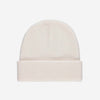 Leather Patch Wool Beanie