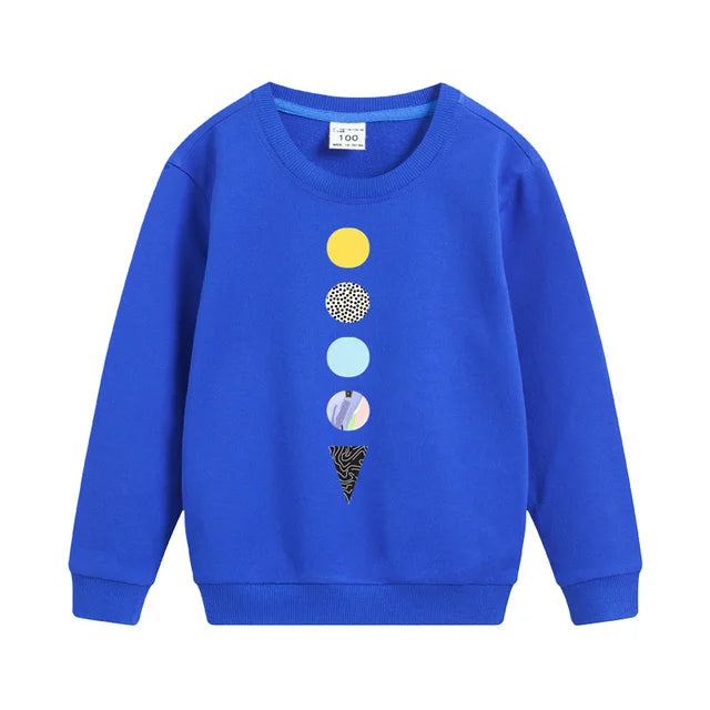 Cocoa Yacht Club 4 Planet Pullover Sweatshirt