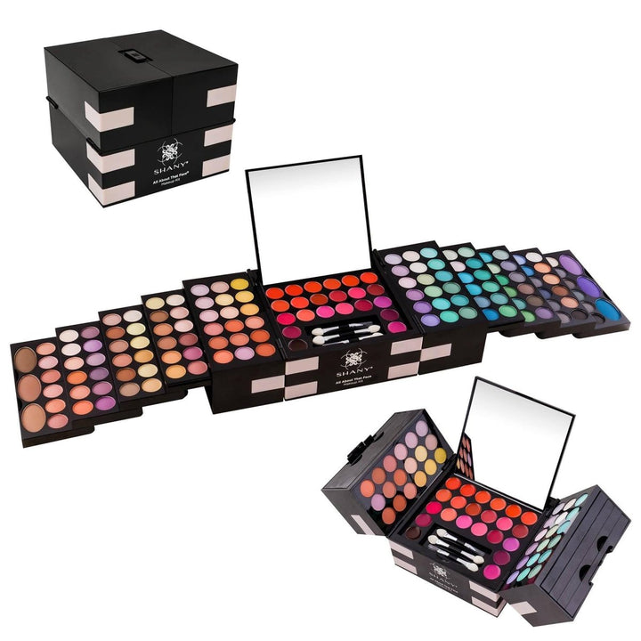 'All About That Face' Makeup Kit - Eye Shadows and Lip Colors - Cocoa Yacht Club