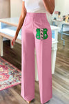 Cocoa Yacht Club Alpha Kappa Alpha Sorority Straight Leg Pants