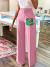 Cocoa Yacht Club Alpha Kappa Alpha Sorority Straight Leg Pants