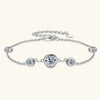 Cocoa Yacht Club Gold Bezel Moissanite Bracelet