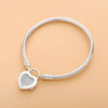 Cocoa Yacht Club Sterling Silver Heart Bracelet