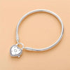 Cocoa Yacht Club Sterling Silver Heart Bracelet