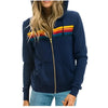 Cocoa Yacht Club Aviator Nation 5 Stripe Rainbow Hooded Sweatshirts