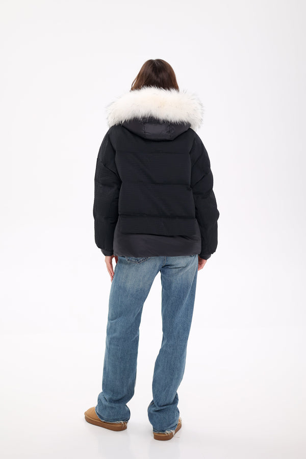 Genuine Fur Down Fill Parka