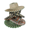 Cocoa Yacht Club Casual Plaid Wide Brim Hat