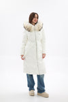 Genuine Fur Trim Down Fill Coat