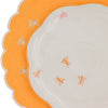 Bumble Voyage Scalloped Dinner Plate - Case of 12 Plates