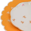 Bumble Voyage Scalloped Dinner Plate - Case of 12 Plates
