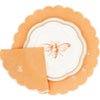 Bumble Voyage Scalloped Dinner Plate - Case of 12 Plates