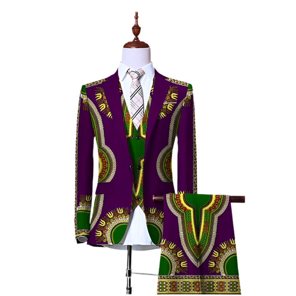 Cocoa Yacht Club 3PC African Retro Suit