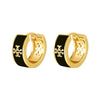 Cocoa Yacht Club Drip Oil Ear Buckle Earrings