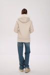 ⇆ Reversible Hooded Wool Blend Jacket