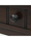 Cocoa Yacht Club Narrow Console Desk (Espresso)