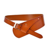 Cocoa Yacht Club Wide Leather Belt