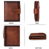 Cocoa Yacht Club Leather Wallet