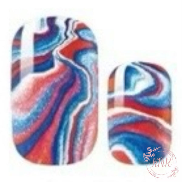 Paisley Nail Wrap