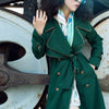 Cocoa Yacht Club Emerald Double Breasted Coat