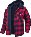 Cocoa Yacht Club Winter Heavy Cotton Plaid Hooded Jacket