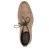 Italian Suede Goatskin Chukka Boot, Taupe