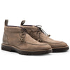 Italian Suede Goatskin Chukka Boot, Taupe