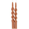 Caramel Swirl Candle (Pair) - Pack of 10