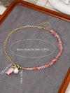 Cocoa Yacht Club Starfish & Coral Handmade Beaded Necklace