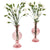 Cherry Blossom Bauble Vase - Pair