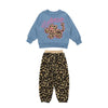 Cocoa Yacht Club Leopard Sweatshirt & Skirt/Pants