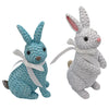 Colette and Milo Rattan Bunnies - Pair